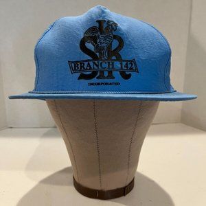 SIR Branch 142 Hat Adjustable Strap Rope Chicken Blue Preowned